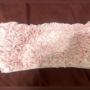 Fashion Forms Pink Ruffled Bandeau, size medium